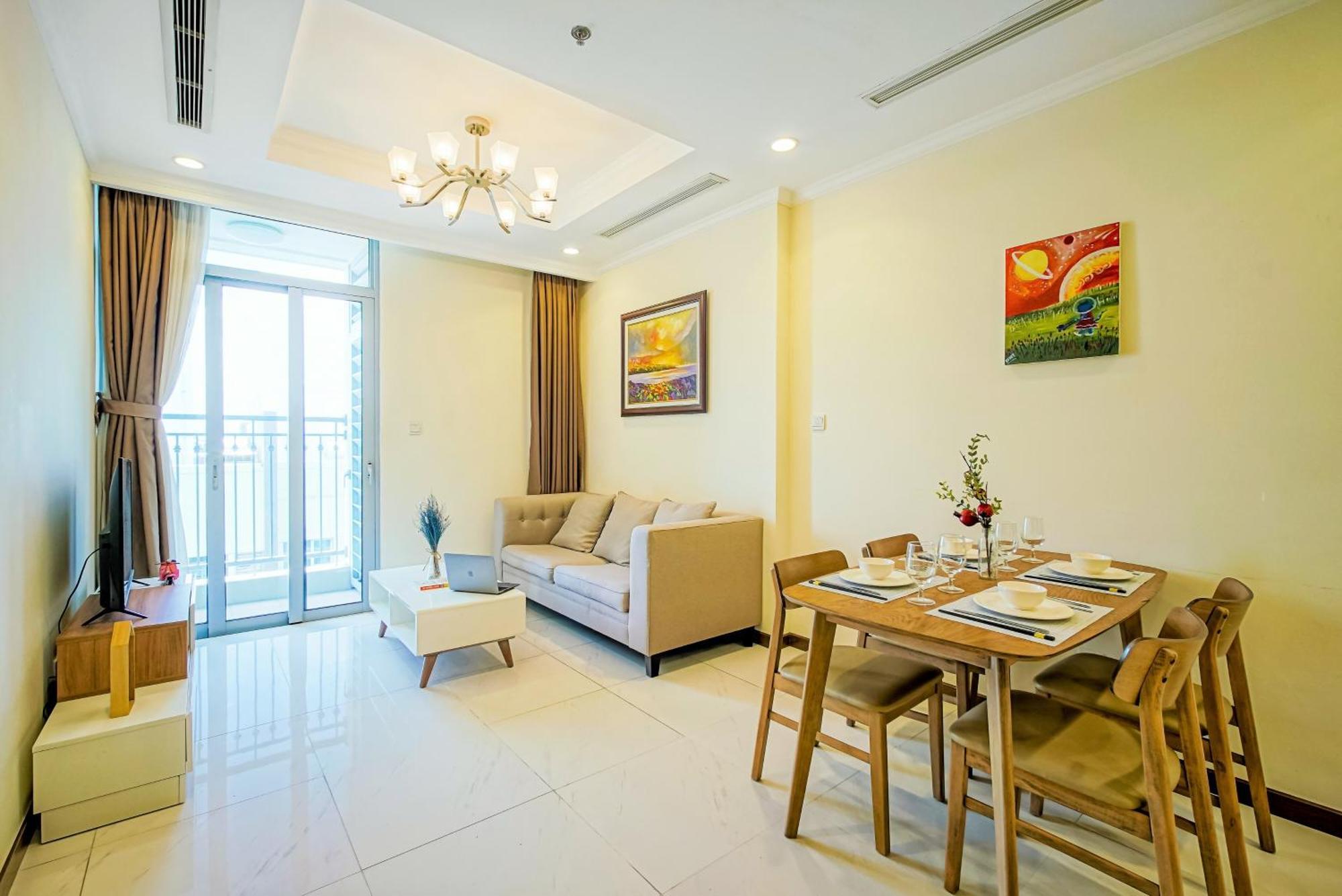 Mott Haven Apart - Vinhomes Central Park, Landmark 81 Area & Ice Rink Хошимін Екстер'єр фото